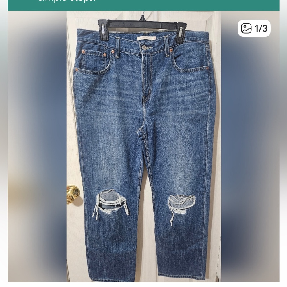 Levi's Low Pro Straight Jeans